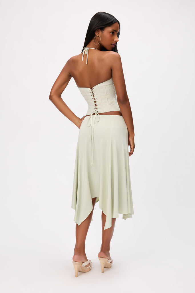 Lana Skirt in Soft Sage