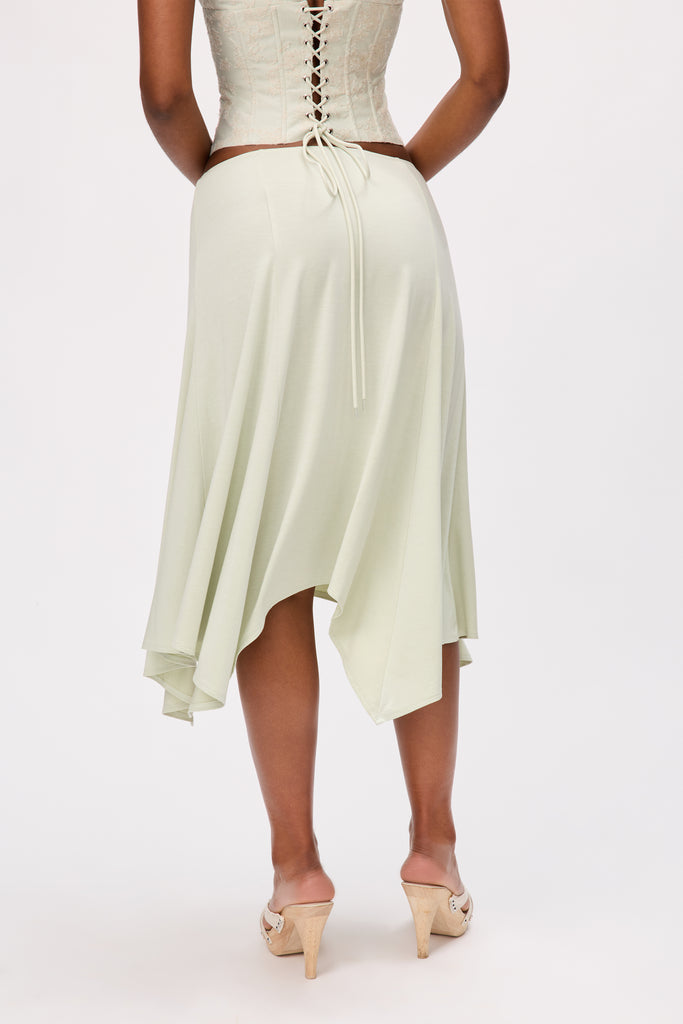 Lana Skirt in Soft Sage