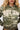 Guizio Shrunken Hoodie in Dusty Olive Camo