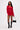 Marseille Shirt Dress in Red Love