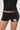 Varsity Fitted Shorts in Black