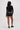 Varsity Zip Up Jacket in Black