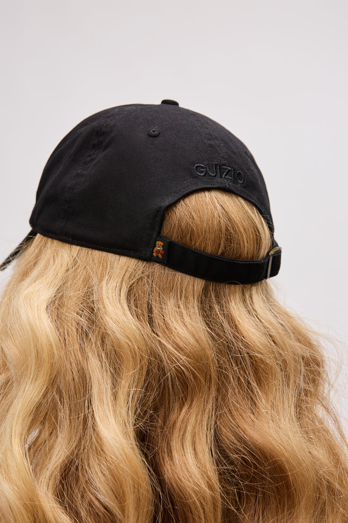 Guizio Baseball Cap in Black