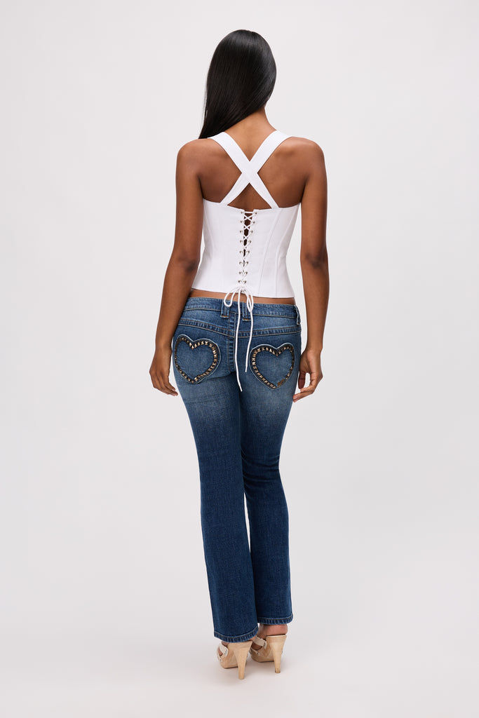 Gia Corset in White