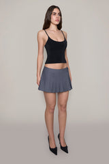 Lyneth Pleated Mini Skirt