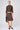 Maelie Jacket in Brown Houndstooth