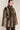 Monroe Fur Coat in Olive