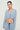 Noah Cable Crop Cardigan in Heather Grey