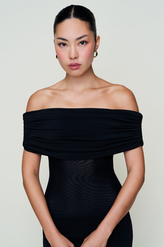 TALIA MESH MINI DRESS