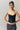 Pintuck Corset in Black