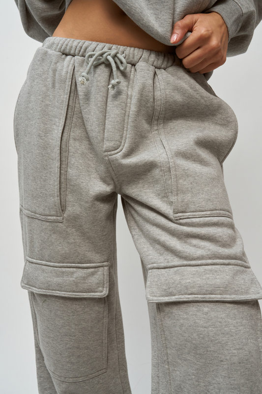 Fleece Cargo Sweatpant