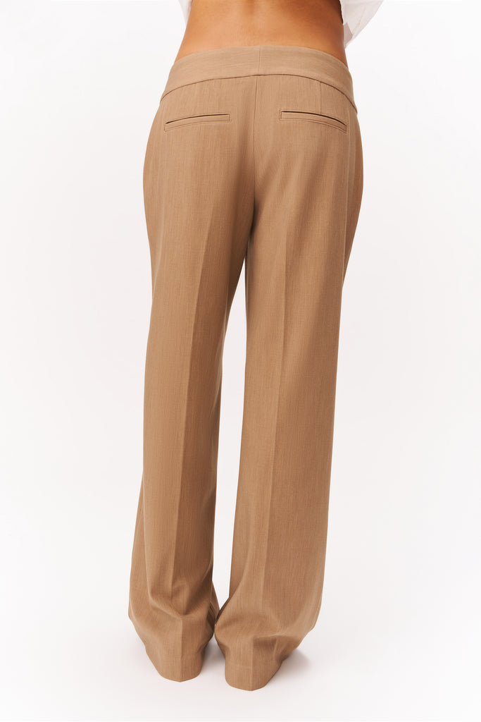 SAMARA PANT IN TAUPE MELANGE