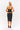 MARINI CORSET TOP IN GREY PINSTRIPE