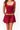 Leila Twill Mini Skirt in Bordeaux