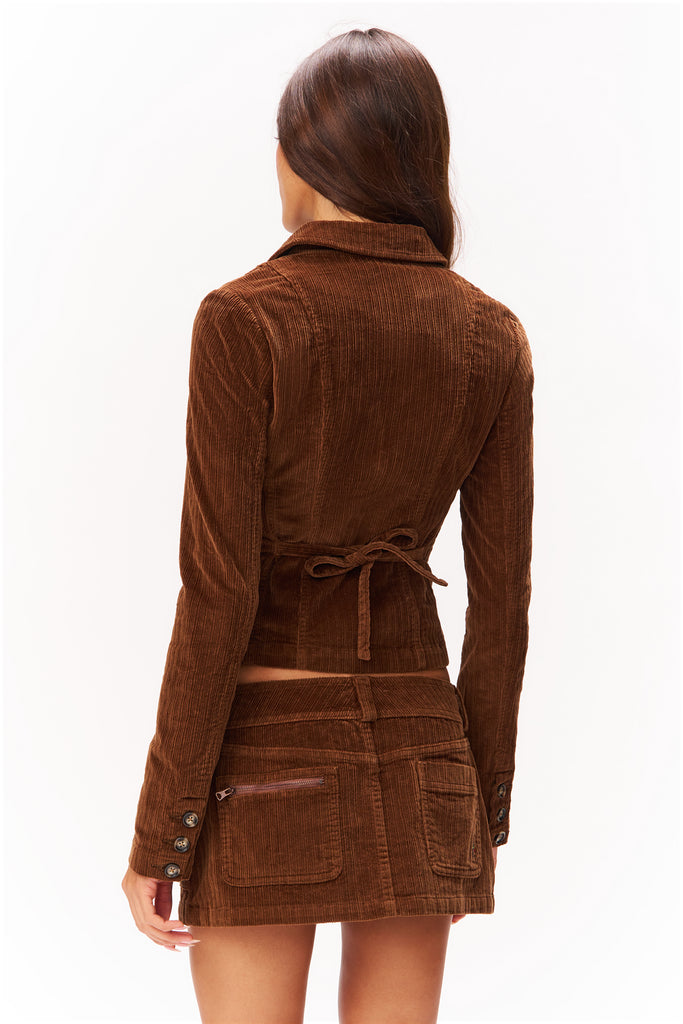BENNY SKIRT IN ESPRESSO