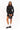 KARA HIGH NECK BLAZER IN BLACK
