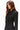 KARA HIGH NECK BLAZER IN BLACK