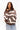 HAWLEY OVERSIZED STRIPE WOOL JUMPER IN CREAM STRIPE