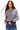 MELINA KNIT JACKET IN NAVY & WHITET STRIPE