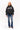 GUIZIO PULLOVER HOODIE IN WHITE DOT