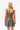 Leila Twill Top in Medium Grey Melange