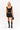 Leila Twill Mini Skirt in Black