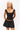 Leila Twill Mini Skirt in Black