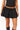Leila Twill Mini Skirt in Black