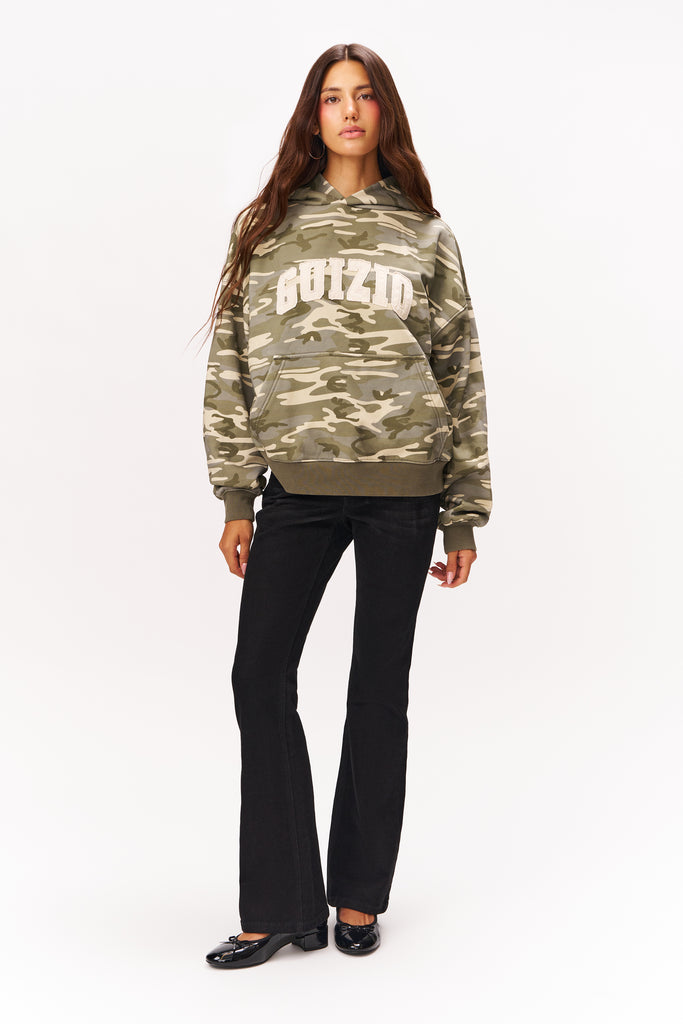 GUIZIO PULLOVER HOODIE IN CAMOUFLAGE
