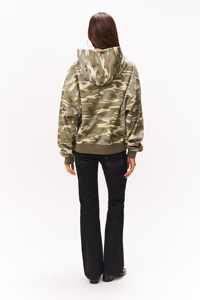 GUIZIO PULLOVER HOODIE IN CAMOUFLAGE