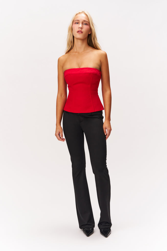 ALESSANDRA TOP IN RED LOVE