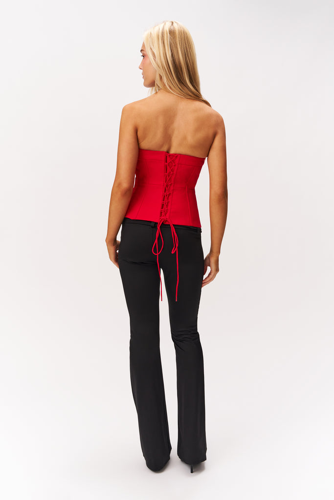 ALESSANDRA TOP IN RED LOVE