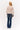 LONG SLEEVE HENLEY TOP IN LIGHT PINK PREPPY STRIPE