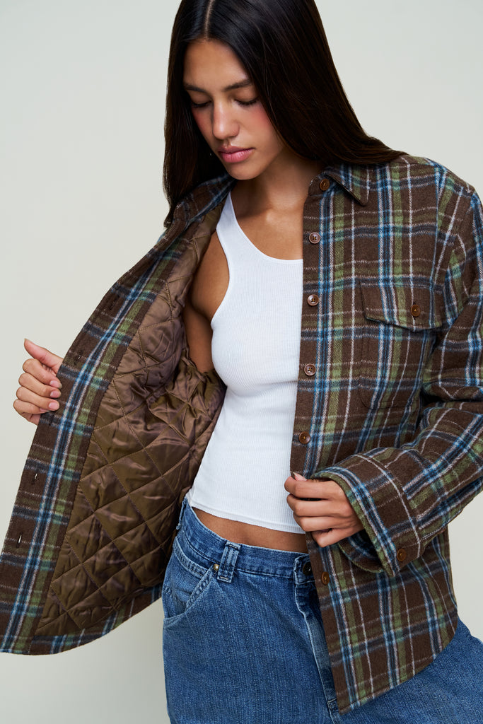 Parker Quilted Lined Shacket
