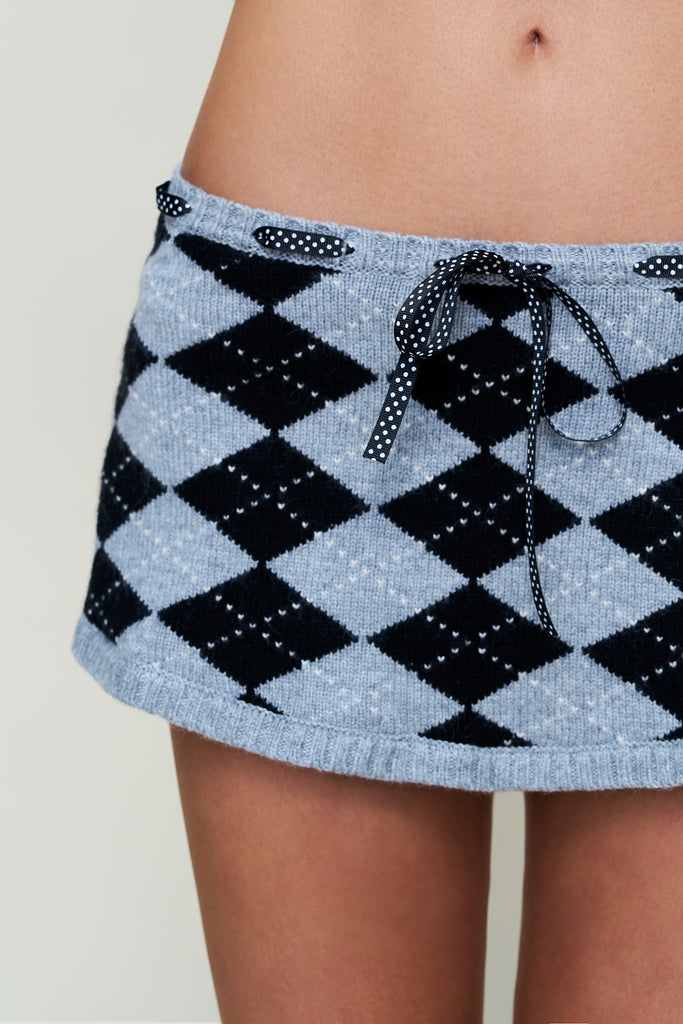 The Sweet Argyle Skirt